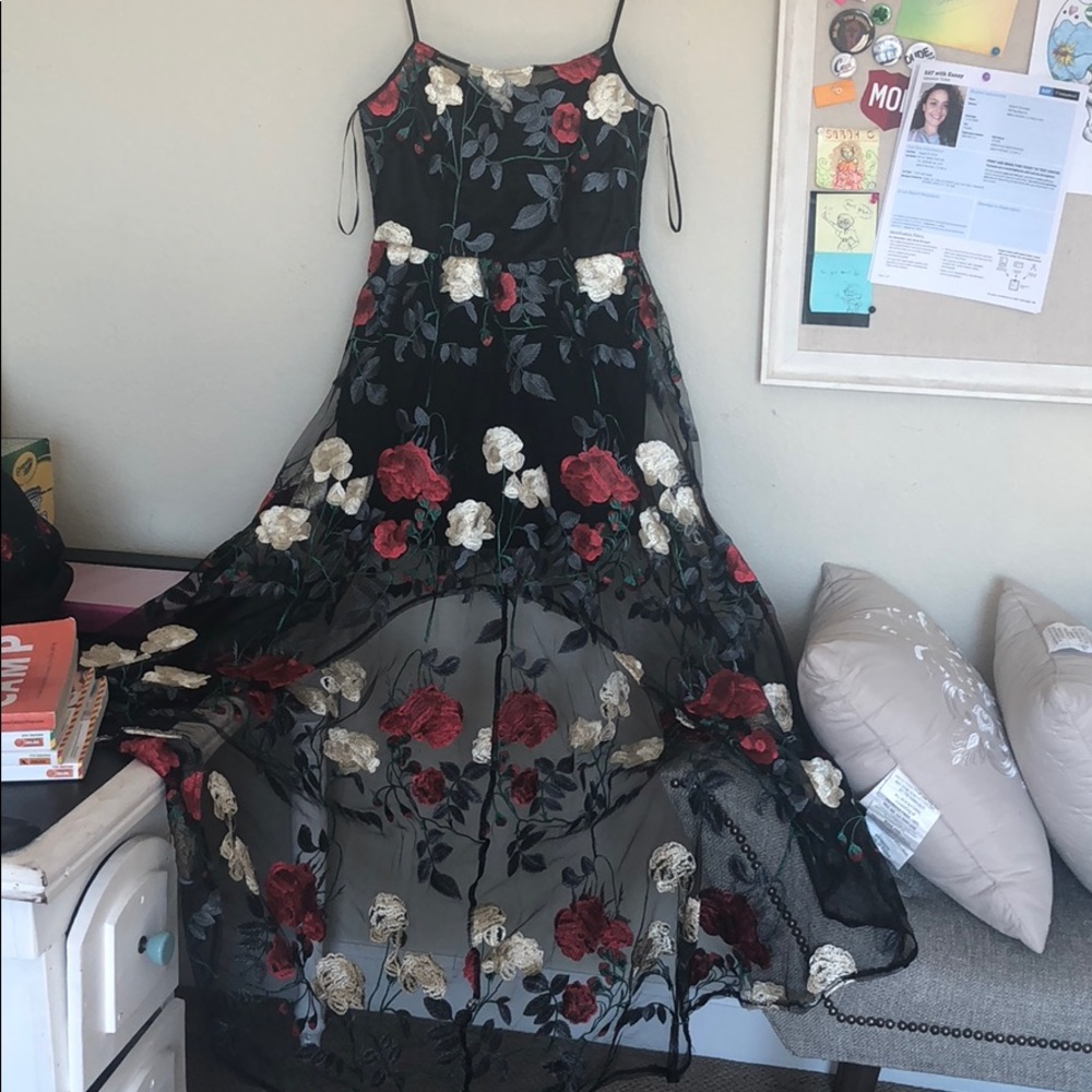 Beautiful, High-Low, Floral Dress